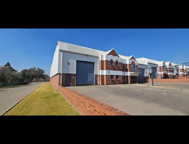 INDUSTRIAL PROPERTY TO RENT IN RANDJESPARK